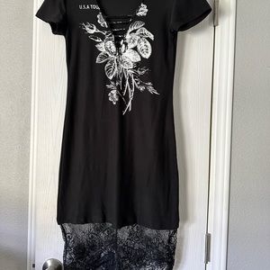 Derek heart t-shirt dress